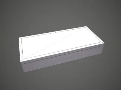 Gun Box COLT WALKER MODEL 1847 3D model