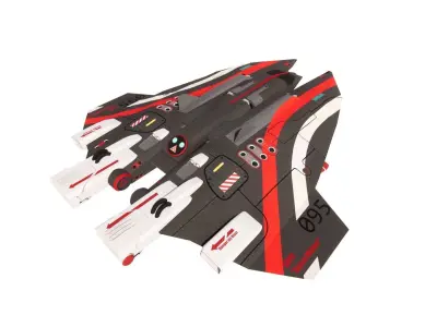 Spaceship-spacecraft-52 3D model