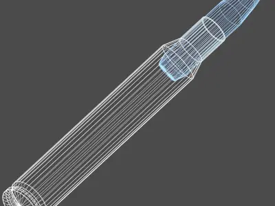 Cartridge  7x64  2 3D model