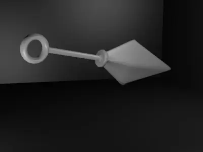 Ninja Kunai 3D model