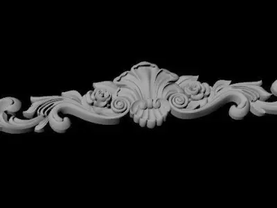 dekor ornament 3D model 234