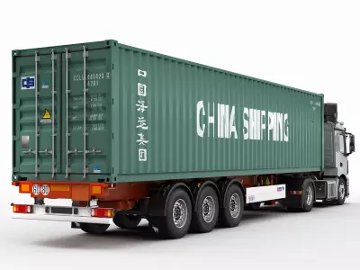 Mercedes Antos Container 3D model