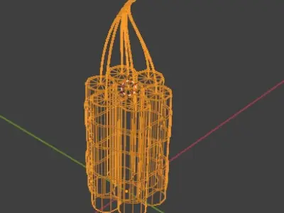 Stack Dynamite Low-poly 3D model