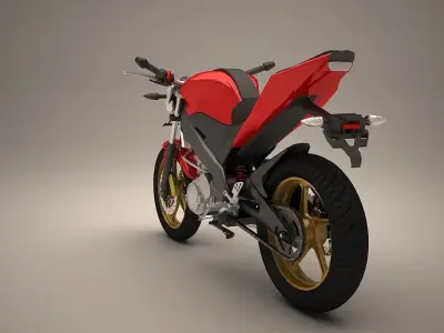 yamaha v-ixion streetfighter 3D model