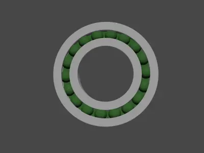 R20Bearing ball bearing 3D model