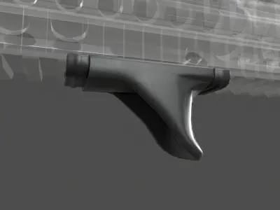 Larue Tactical Handstop Low-poly 3D model