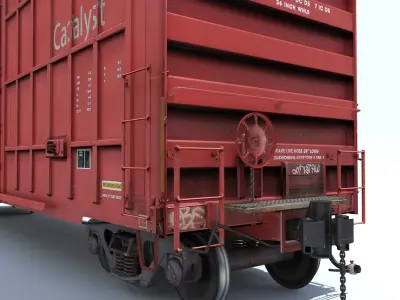  Train 4 Freight Cars 