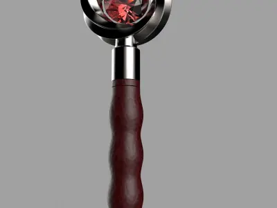 Long sword - refined 3D model
