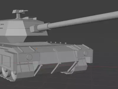 tank 3d model Free 3D model by ukigumo8833