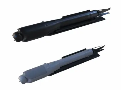 Switchblade 600 and Launcher 3D model