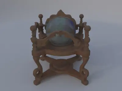 Enchanted Orb Stand 3D model