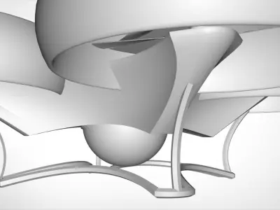 Sci-fi Drone 3D model get