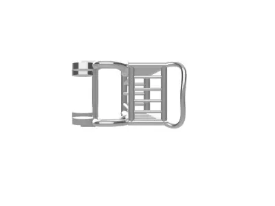 Shopping Cart Pendant 3D model