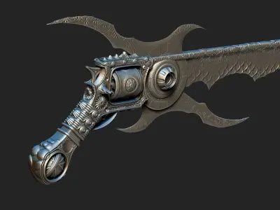 REVOLVER BLADE 3D model