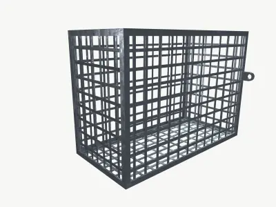 AC Cage Low-poly 3D model