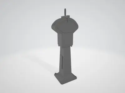 Hammerhead telegraph 3D model