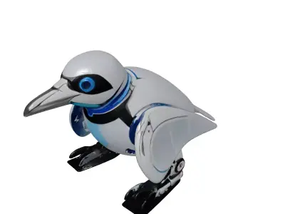 Robotic Penguin SciFi Animal Model 3D model