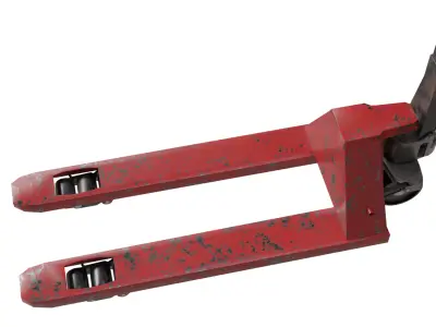 Pallet truck 3D model by melmir