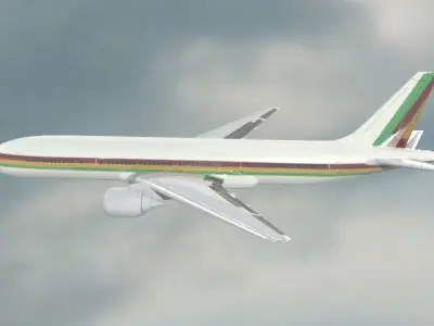 Aircraft 777 3D model
