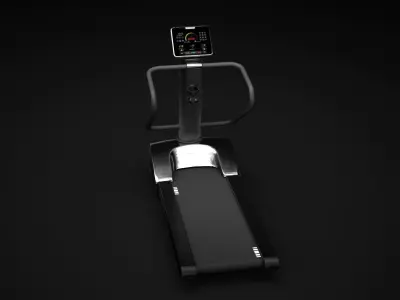 Treadmill Run 3D model