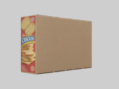 Crackers Box model 3D model