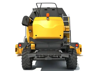 Farm Combine 3D model