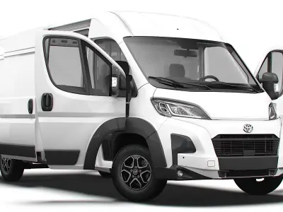 Toyota ProAce Electric Max Van L3H2 HQ Interior 2025 3D model
