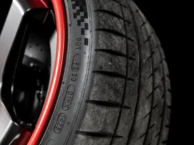 Michelin Pilot Sport 4s 265 30 19 93Y 3D model