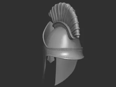 spartan helmet-print 3d-stl-cosplay 3D print model
