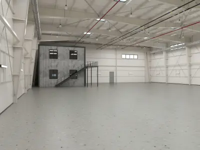 Hangar 2 3D model by DD-Creative