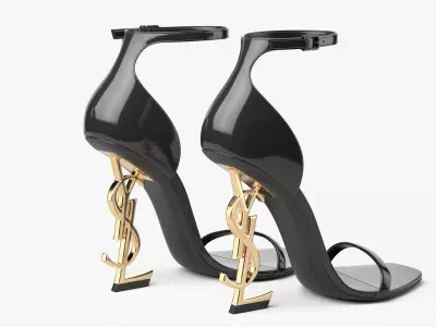 Yves Saint Laurent Opyum Sandals 3D model