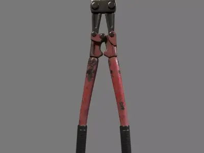 Old Plier 3D model