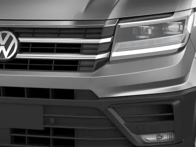 VW Crafter II 2017 L1H2 panel van 3D model purchase
