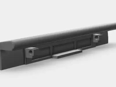 AUDI 80 90 S2 B4 AVANT Tailgate boot handle 8A9827565 3D print model