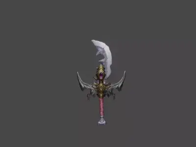 Zeloeman Sword A 10 Low-poly 3D model