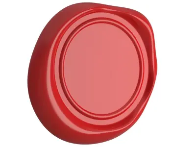 Wax seal 3D model