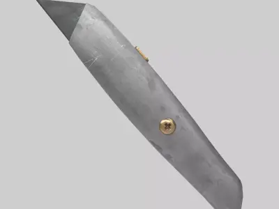 Electrician Knife Low-poly 3D model