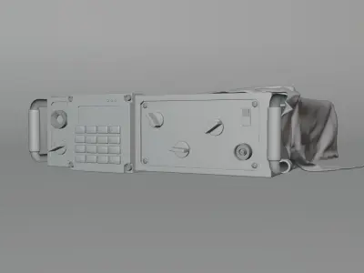 Military Radio 3D model