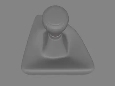 Gear Lever 03 Low-poly 3D model
