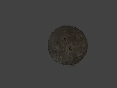 Garbage bin Low-poly 3D model purchase