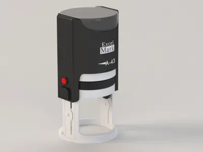 Address Stamp Excelmark Tool 3D model