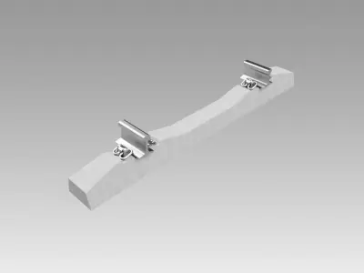 Rail fastening ARS-4 3D model