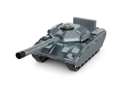 Main Battle Tank 3D model by vanshpapneja884 from CGTrader