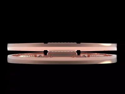 Art Deco Bracelet 09 3D print model