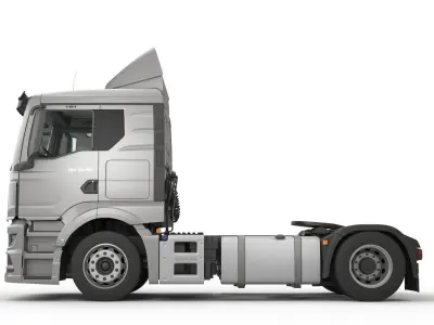 Man TGS 2020 with interior 3D model