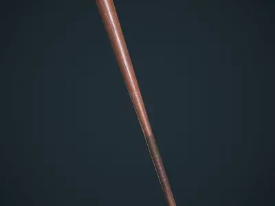 Game Ready Baseball bat Melee weapon pack Low-poly 3D model