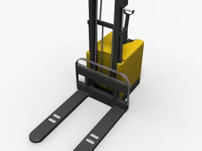 Hand pallet truck 02 3D model
