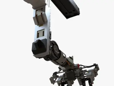 Robot Arm 3D model get