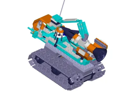 Ice Planet Explorer 3D model