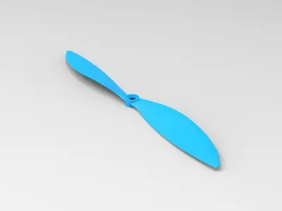 Propeller plastic 3D print model